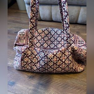 Retired Vintage Vera Bradley Tote Bag Medallion Pattern Length 22”